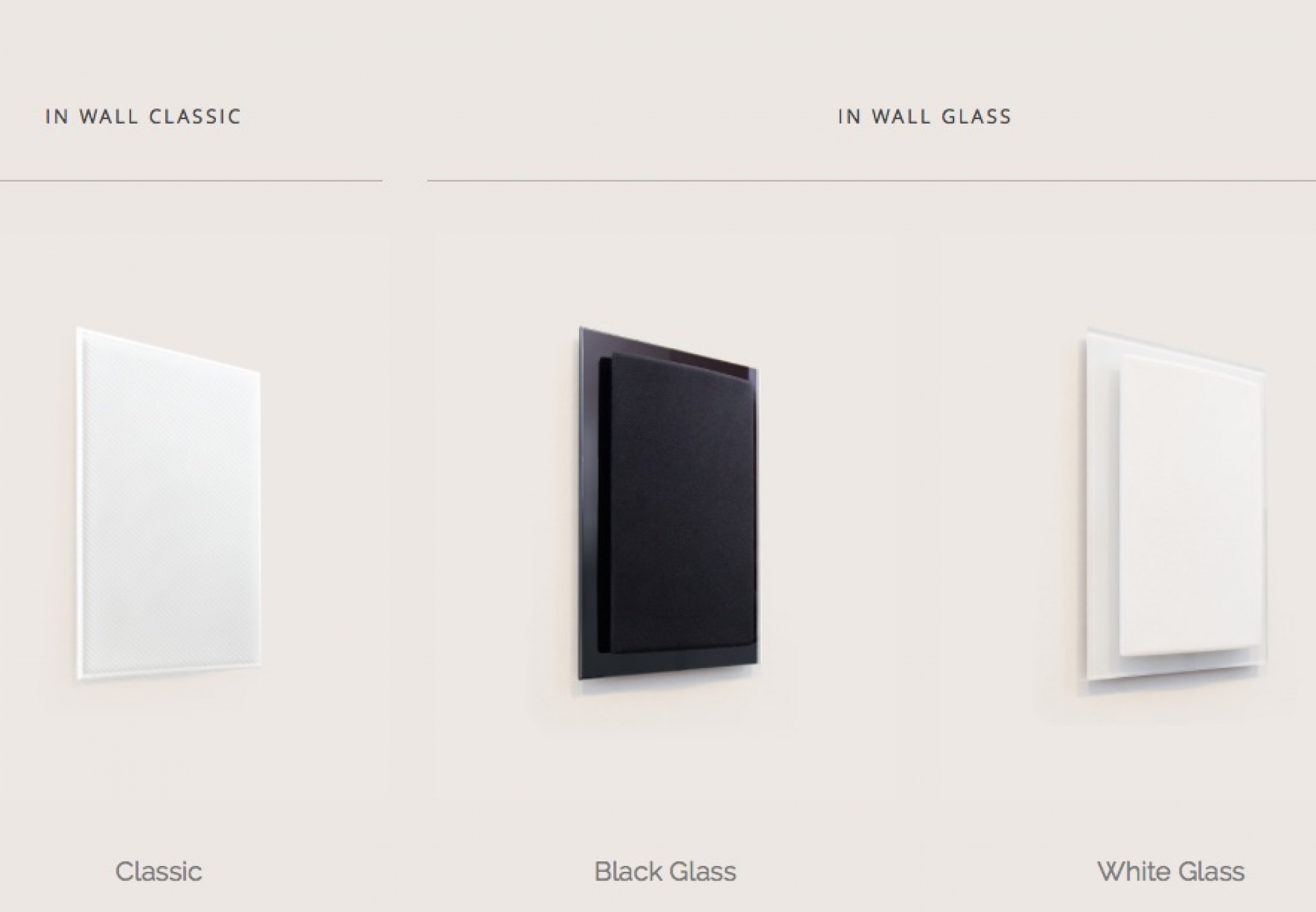 Enceintes encastrables Waterfallaudio