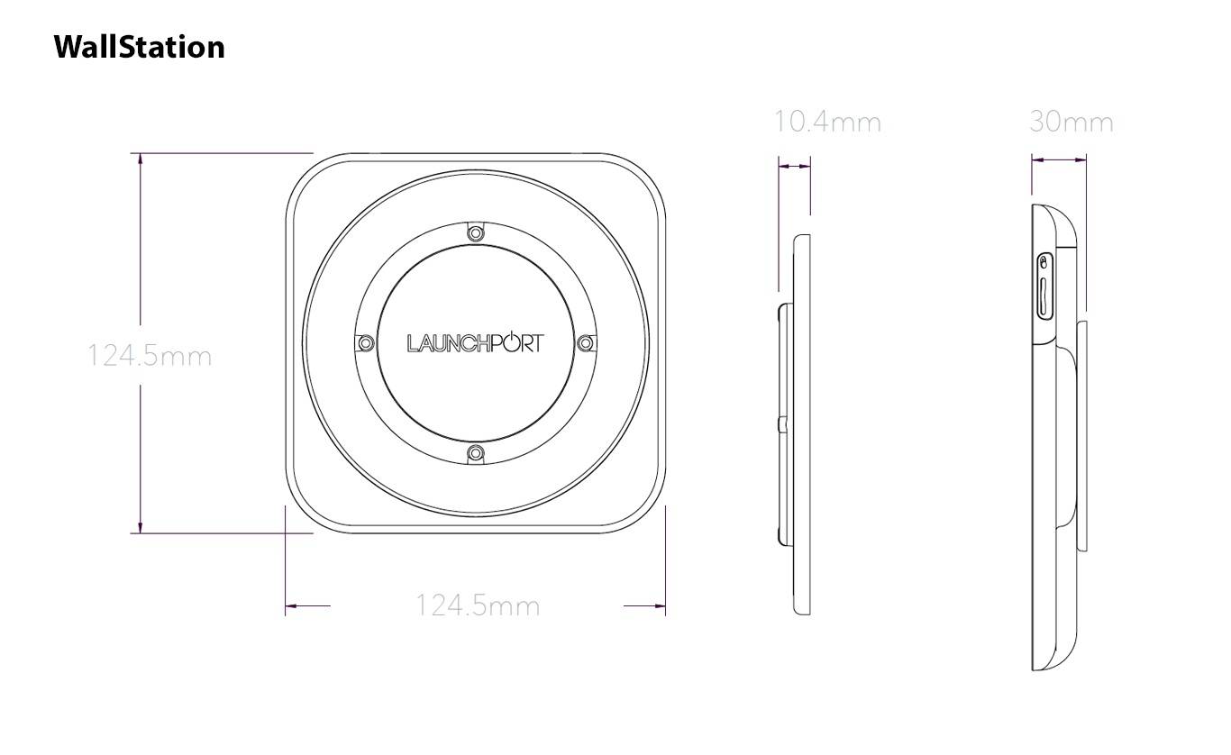 NOUVEAU: Support Ipad mural